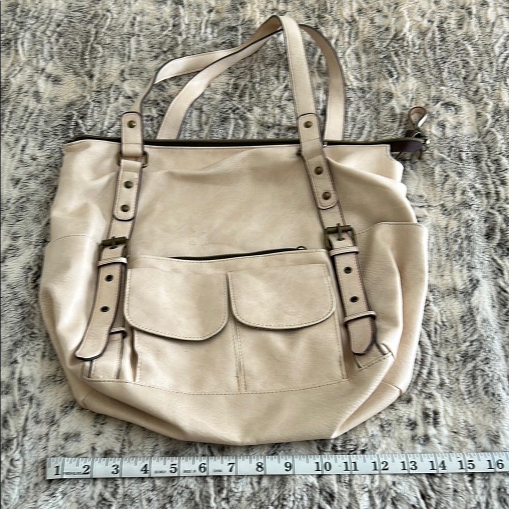 Elegant Cream Tote Bag